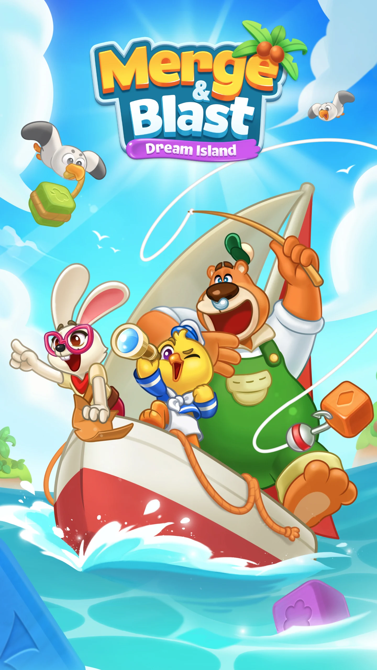 Merge & Blast: Dream Island screenshot